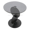 Living Room Transparent Minimalist Glass Top Coffee Table